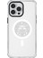 Apple iPhone 13 Pro Max Fenerbahçe Magsafe Monochrome Logo Şeffaf Telefon Kılıfı 1