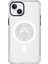 Apple iPhone 14 Fenerbahçe Magsafe Monochrome Logo Şeffaf Telefon Kılıfı 1