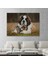 St. Bernard Köpek ve Yavru Kediler Dekoratif Kanvas Tablo 1124 2