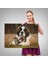 St. Bernard Köpek ve Yavru Kediler Dekoratif Kanvas Tablo 1124 4