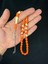 Sevgiliye Özel Hediye Turuncu Bilardo Topu Benzetme Toz Kehribar Tesbih Beyzi Kesim 12X8 Mm H-1698. 1