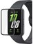 Samsung Galaxy Fit 3 Uyumlu 5d Tam Kaplayan Siyah Çerçeveli Nano Jelatin Ekran Koruyucu 3