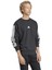 Erkek Siyah Sweatshirt M 3S FT SWT JE6372 3
