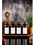 500 ml Amber Renkli White Serisi 4'Lü Set Zeytinyağı,Ayçiçek Yağı,Sirke Ve Nar Ekşisi Şişesi 1