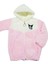 Kız Çocuk Kapşonlu Peluş Hırka Açık Pembe 1