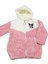 Kız Çocuk Kapşonlu Peluş Hırka Açık Pembe 2