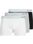 Jack Jones Jacsense Bamboo Trunks 3 Pack Sn Erkek Beyaz Boxer 12276566-01 1