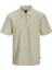 Jprblaandrew Ss Zıp Polo Erkek Gri Tshirt 12274108-05 1