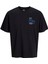 Jorcompact Tee Ss Crew Neck Tg Erkek Siyah Tshirt 12275397-02 1
