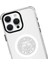 Apple iPhone 15 Pro Fenerbahçe Magsafe Monochrome Logo Şeffaf Telefon Kılıfı 2