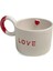Love Yazı Kalp Doku Serami Kupa 4