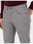 Erkek Gri Slim Fit Kanvas Pantolon 50264764-VR024 6