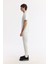 Erkek Ekru Bisiklet Yaka Baskılı Bi Stretch Interlok T-shirt A51y1131 3
