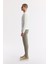 Erkek Ekru Bisiklet Yaka Baskılı Bi Stretch Interlok Sweatshirt A51y1204 3