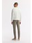 Erkek Ekru Bisiklet Yaka Baskılı Bi Stretch Interlok Sweatshirt A51y1204 4