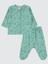 Erkek Bebek Pijama Takımı 1-6 Ay Mint 1