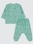Erkek Bebek Pijama Takımı 1-6 Ay Mint 2