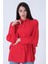 Kırmızı Hakim Yaka Oversize Gömlek 3972822.08 1