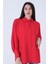 Kırmızı Hakim Yaka Oversize Gömlek 3972822.08 2