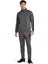 1357139-025 Ua Knit Track Suit Gri Erkek Fermuarlı Yaka Slim Fit Eşofman Takımı 1