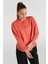 Clınt Fermuarlı Pembe Kadın Sweatshirt 922159-9952 1
