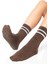 Bambu Kadın Kaydırmaz Taban Silikon Baskı Pilates Yoga Fitness Dans Aktivite Tenis Çorabı 3'lü Paket 2