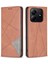 Xiaomi Redmi Note 14 Kart Yuvaları Deri Telefon Kapağı (Yurt Dışından) 1