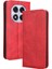 Xiaomi Redmi Note 14 Pro Plus 5g / Note 14 Pro 5g Deri Cüzdan Standı Retro Doku Telefon Kapağı (Yurt Dışından) 1