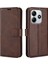 Xiaomi Redmi Note 14 Standı Çizilmez Buzağı Dokulu Deri Telefon Kılıfı (Yurt Dışından) 1