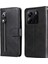 Xiaomi Redmi Note 14 Fermuarlı Cüzdan Buzağı Dokusu Pu Deri Telefon Kapağı (Yurt Dışından) 1