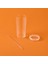 Pipetli Cam Bardak - Şeffaf - 550 Ml 3