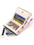 Bayan Cüzdan Kısa Basit Kart Tutucu Para Cüzdanı Öğrenci Clutch Katlanır Cüzdan Moda (Yurt Dışından) 3