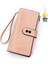 Cüzdan Bayanlar Uzun Büyük Kapasiteli Toka Fermuarlı Clutch Moda Çoklu Kart Yuvası Cüzdan (Yurt Dışından) 1