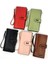 Cüzdan Bayanlar Uzun Büyük Kapasiteli Toka Fermuarlı Clutch Moda Çoklu Kart Yuvası Cüzdan (Yurt Dışından) 2