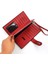 Cüzdan Bayanlar Uzun Büyük Kapasiteli Toka Fermuarlı Clutch Moda Çoklu Kart Yuvası Cüzdan (Yurt Dışından) 4
