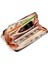Kadın Uzun Cüzdan Düz Renkli Asılı Zincir Fermuar Büyük Kapasiteli Moda Clutch Para Cüzdanı (Yurt Dışından) 4