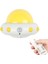 Ufo Uzaktan Kumanda Akıllı Sensör USB Şarj LED Gece Lambası Sarı (Yurt Dışından) 1