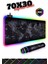 Sartech 70X30 Dünya Desenli Rgb LED Işıklı Oyuncu Mouse Pad 1