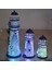 Flash Tower LED Gece Lambası Küçük 14CM Çok Renkli (Yurt Dışından) 2