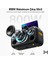 Partybox Break X1 800W Karaoke Bluetooth Hoparlör Seti, 13.3" Dahili Tablet, 2 Kablosuz Gizlenebilir Otomatik Şarjlı Mikrofon, Rgb Işıklı Taşınabilir Ses Bombası Siyah 2