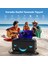 Partybox Break X1 800W Karaoke Bluetooth Hoparlör Seti, 13.3" Dahili Tablet, 2 Kablosuz Gizlenebilir Otomatik Şarjlı Mikrofon, Rgb Işıklı Taşınabilir Ses Bombası Siyah 3