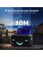 Partybox Break X1 800W Karaoke Bluetooth Hoparlör Seti, 13.3" Dahili Tablet, 2 Kablosuz Gizlenebilir Otomatik Şarjlı Mikrofon, Rgb Işıklı Taşınabilir Ses Bombası Siyah 5