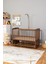 Ahşap Beşik Anne Yanı Beşik Ceviz 60X120 - Uyku Setsiz ve Yataksız 1