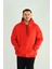 Tmb 3 Ip Şardonlu Kapşonlu Sweat 24 Kırmızı 4