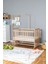 Ahşap Beşik Anne Yanı Beşik Organik 60X120 - Uyku Setsiz Tek Yataklı 2