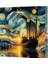 Vivago Art Van Gogh 2 Gemi 14X20 Çizgili DEFTER-15X15 Çizgisiz Defter Seti (320 Sayfa) 2