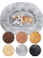 Peluş Köpek Yatağı - Yumuşak ve Konforlu Evcil Hayvan Yatağı (Bej) 2