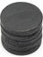 Ø19X3 mm Yumuşak Ferrit Süsleme Mıknatısı - Esnek Siyah Mıknatıs (100 Adet) 1