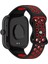 Xiaomi Redmi Watch 5 Rainbow Gently Band Kordon Siyah Kırmızı 2