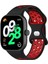Xiaomi Redmi Watch 5 Rainbow Gently Band Kordon Siyah Kırmızı 3